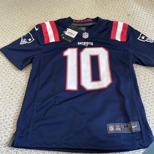 Mac Jones ￼ New England Patriots, NFL football jersey
